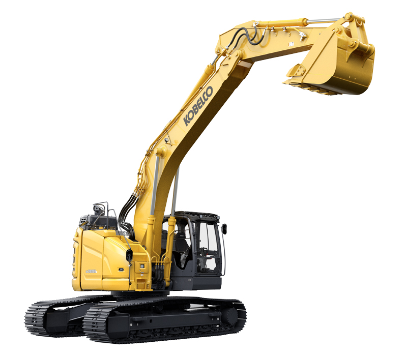 Short Rear Swing Excavator | SK380SRLC-7 | KOBELCO USA